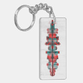 ウェリントンニュージーランドスカイライン キーホルダー (正面左)