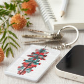 ウェリントンニュージーランドスカイライン キーホルダー (正面右)