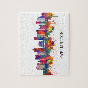 ウェリントンニュージーランドスカイライン ジグソーパズル