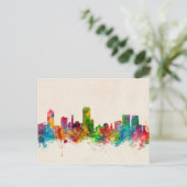 ウェリントンニュージーランドスカイライン ポストカード (スタンド正面)