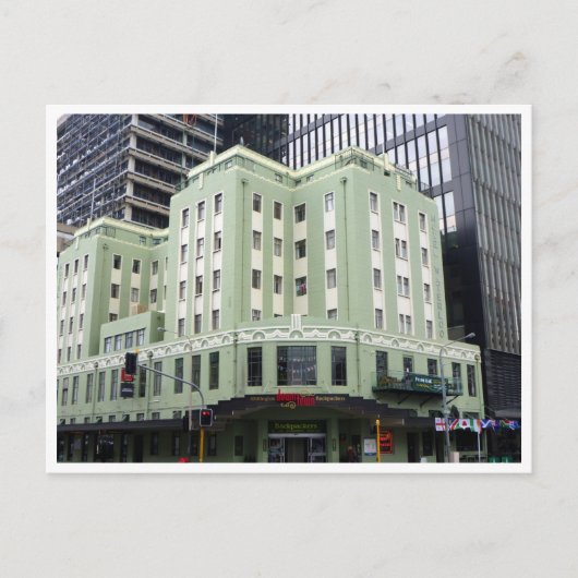 ウェリントンバックパッカー ポストカード (正面)