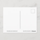 ウェリントンモニュメントダブリンアイルランド ポストカード (裏面)