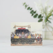 ウェリントン公の葬儀車, 1853 ポストカード (スタンド正面)