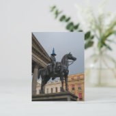 ウェリントン公爵像グラスゴーはがき ポストカード (スタンド正面)