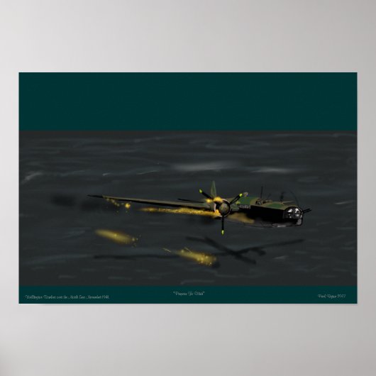 ウェリントン爆撃機のポスター ポスター (正面)