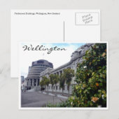 ウェリントン議会の木 ポストカード (正面/裏面)