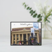 ウェリントン鉄道像 ポストカード (スタンド正面)