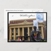ウェリントン鉄道像 ポストカード (正面/裏面)