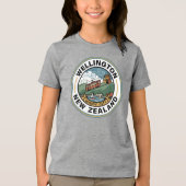 ウェリントン ニュージーランド トライブレンドTシャツ (正面)