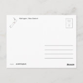 ウェリントン（ノイセランド）ポストカルテ ポストカード (裏面)