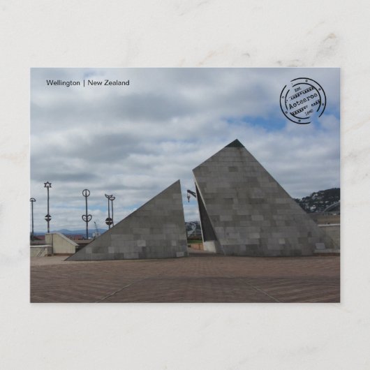 ウェリントン（ノイセランド）ポストカルテ ポストカード (正面)
