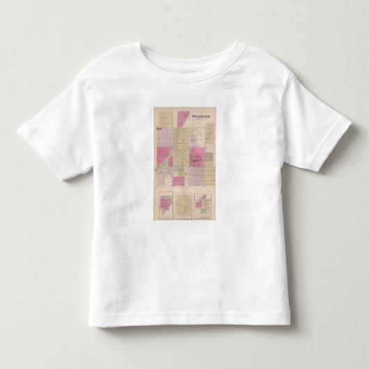 ウェリントン、Beaumont、Brainar、dおよびBenton、カンザス トドラーTシャツ (正面)
