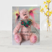 ウェルおもしろいカードを取得 カード (黄色い花)