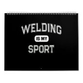 ウェルおもしろいダー |溶接が私のスポーツ カレンダー (カバー)