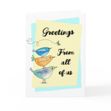 ウェルウィッシュの取得グループグリーティングカードから名前を追加