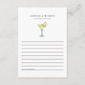 ウェルウィッシュブライダルシャワーアドバイスカード アドバイスカード (正面)