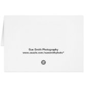 ウェルカウボーイ擦り切れたブーツグリーティングカード (裏面横)