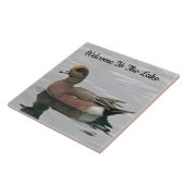 ウェルカムアヒル写真ウィゲオンカームウォーターレイクハウス タイル (側面)