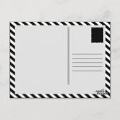 ウェルカムアボード(damask) ポストカード (裏面)