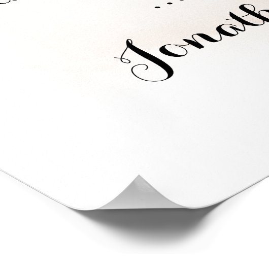 ウェルカムアンプラグドセレモニー秋結婚秋 ポスター (角)