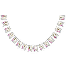 ウェルカムウェディングパーティーピンクカラフルフローラゴールデン