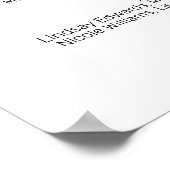 ウェルカムウェディングプログラムのサイン ポスター (角)