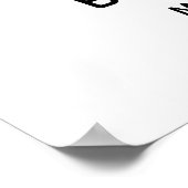 ウェルカムウェディングレセプションサイン ポスター (角)