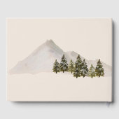 ウェルカムウォーターカラーキャビンレイクホームレンタル ゲストブック (裏面)