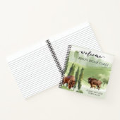 ウェルカムウォーターカラーバイソンキャビンホームレンタル ノートブック (内部)