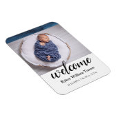 ウェルカムウォーターカラー誕生発表マグネット マグネット (右側)