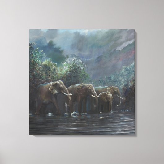 ウェルカムウォーターズ1990 キャンバスプリント (正面)