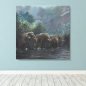 ウェルカムウォーターズ1990 キャンバスプリント (インサイチュ (ウッドフロア))