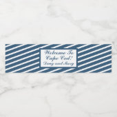 ウェルカムウォーターボトルラベル ペットボトルラベル (シングルラベル)