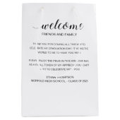 ウェルカムエクセラシションアウトオブタウンゲスト抱き枕 ミディアムペーパーバッグ (正面)