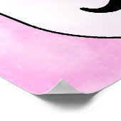 ウェルカムエレファントをテーマにした赤ちゃんシャワーのバナー ポスター (角)