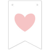 ウェルカムエレファントガール赤ちゃんシャワー振り掛け装飾 バンティングフラッグ (第1の旗)