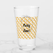 ウェルカムオータムカボチャヴィンテージ タンブラーグラス (裏面)