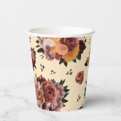 ウェルカムオータムフローラ 紙コップ (裏面)