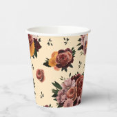 ウェルカムオータムフローラ 紙コップ (左)