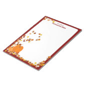 ウェルカムオータム – 裏打ちなし ノートパッド (アングル)