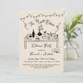 ウェルカムカジュアルナイトウィーファイブレストラン 招待状 (スタンド正面)