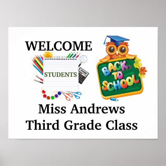 ウェルカムカスタムクラス ポスター (正面)