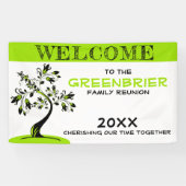 ウェルカムカスタム懇親会グリーンフローラ 横断幕 (横)