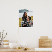 ウェルカムカップルのシャワーフォトデジタルまたはポスター ポスター (キッチン)