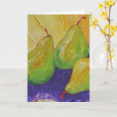 ウェルカムカードを見せる カード (黄色い花)