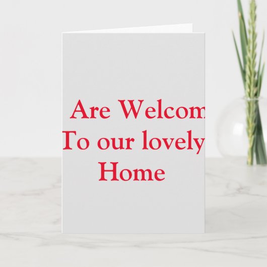 ウェルカムカード シーズンカード (正面)