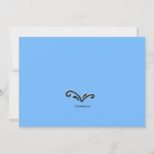 ウェルカムカード 招待状 (裏面)