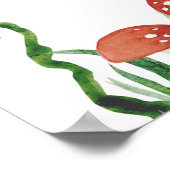 ウェルカムガール赤ちゃん服の物干しシャワー ポスター (角)