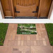 ウェルカムキャット ドアマット