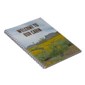 ウェルカムキャビン素朴サウスウエストフラワーズハウスゲスト ノートブック (右側)